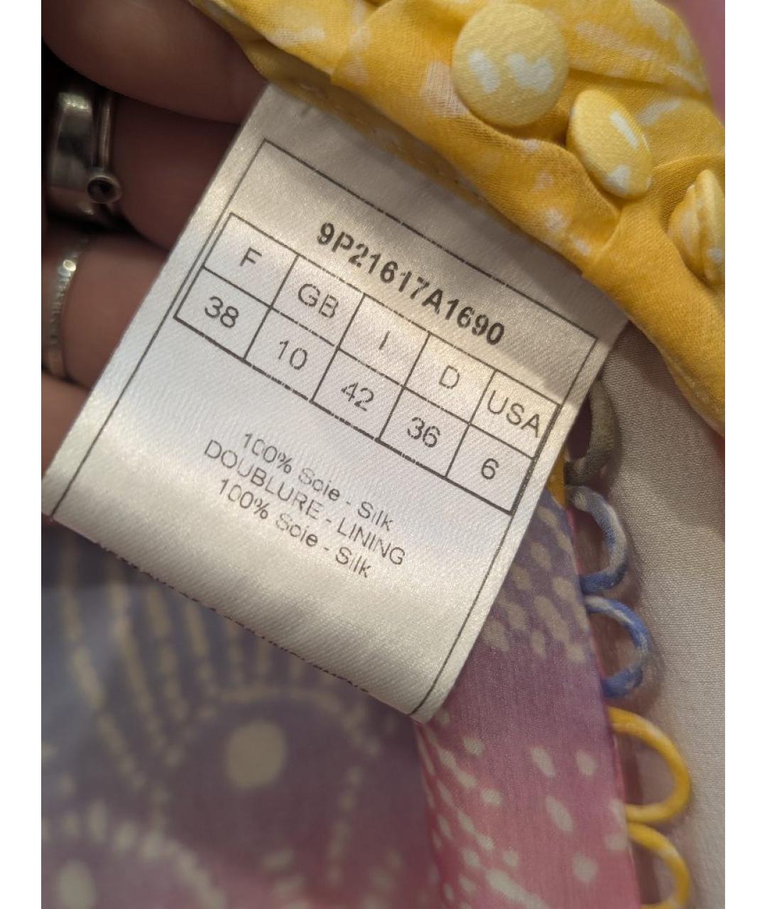 CHRISTIAN DIOR Шелковое платье, фото 8