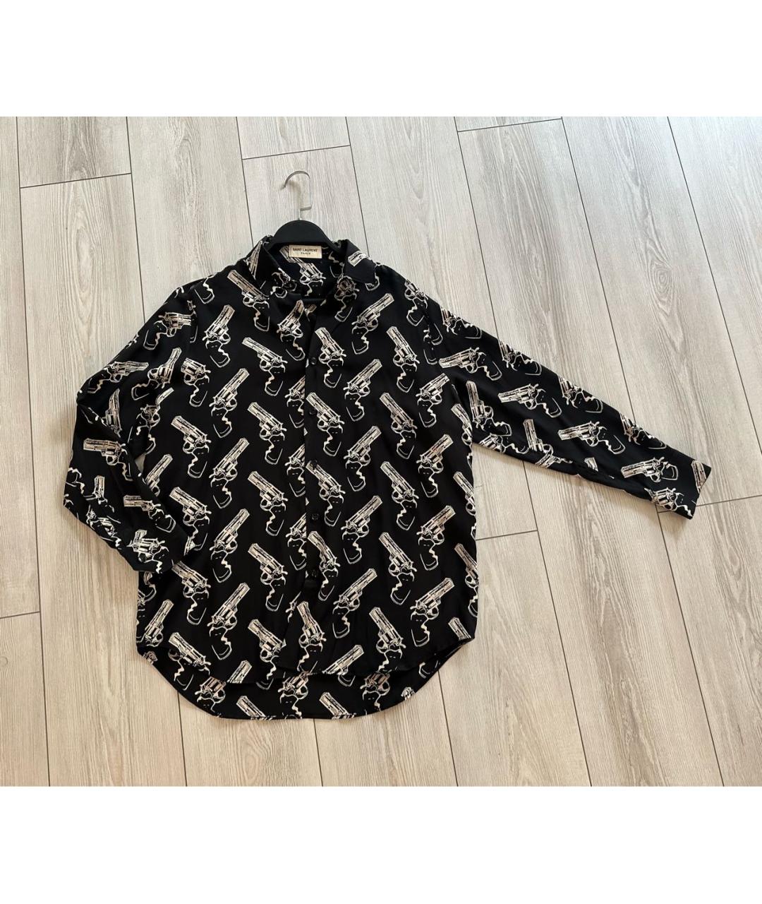 SAINT LAURENT Мульти рубашка, фото 4