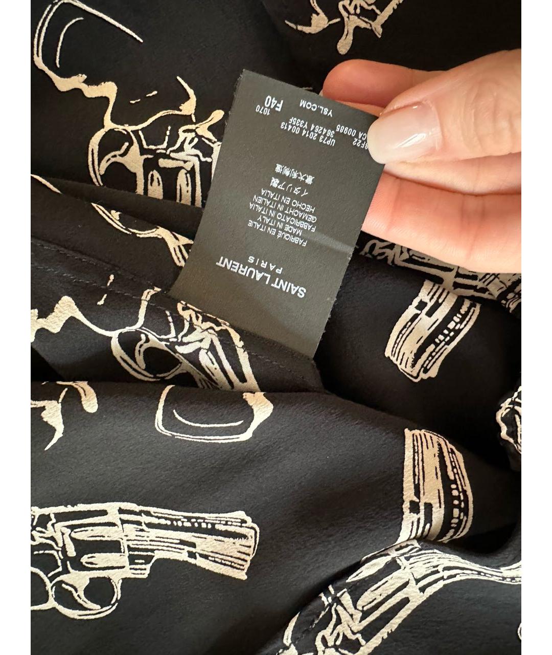 SAINT LAURENT Мульти рубашка, фото 8