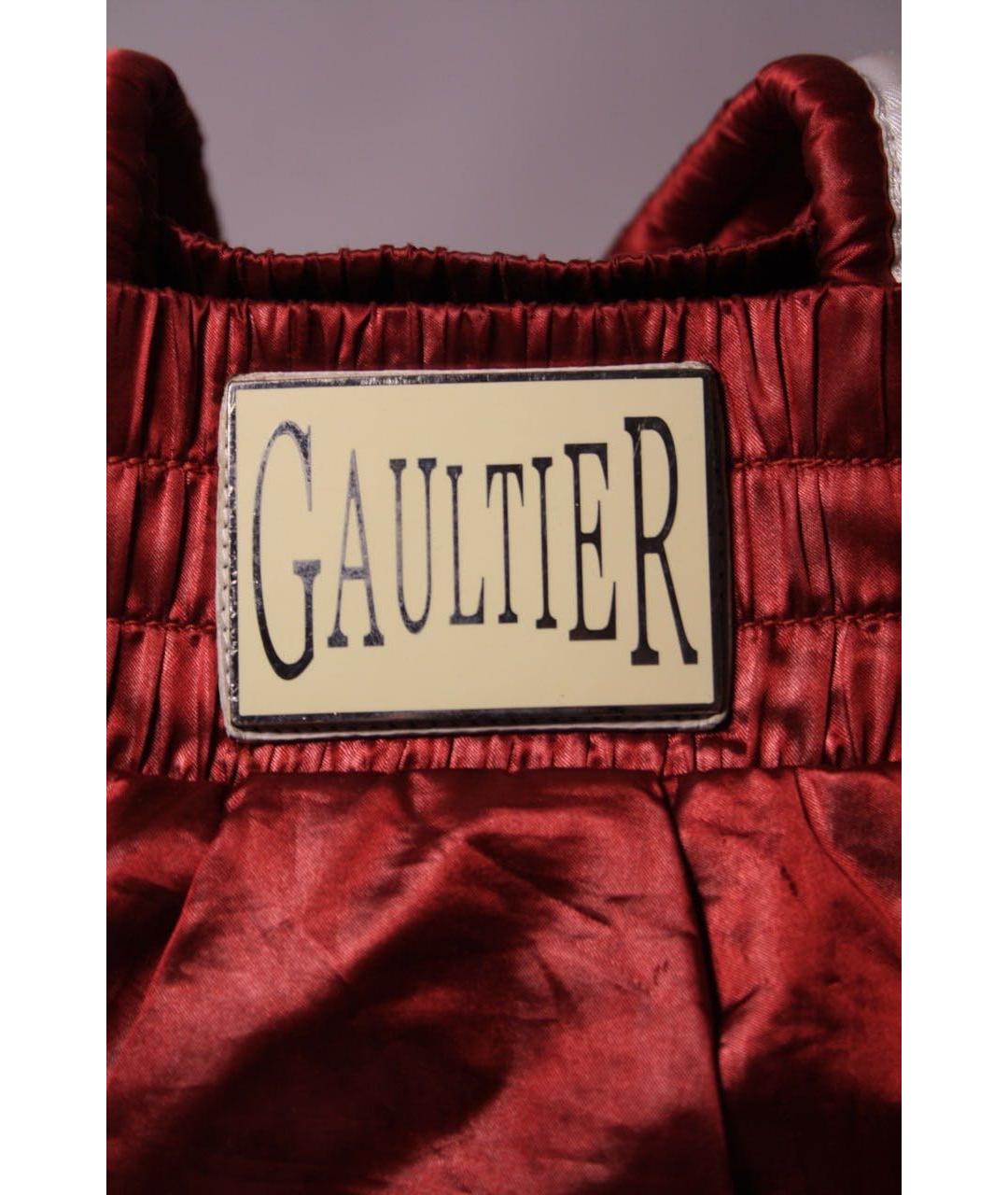 JEAN PAUL GAULTIER Красная сумка тоут, фото 7