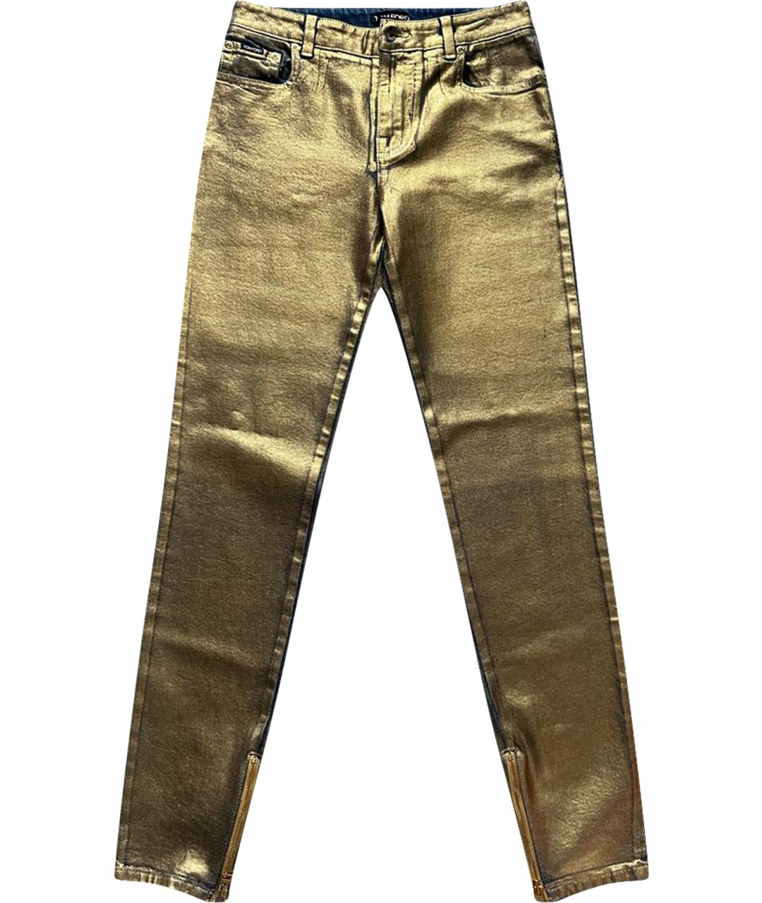 TOM FORD Золотые джинсы слим, фото 1