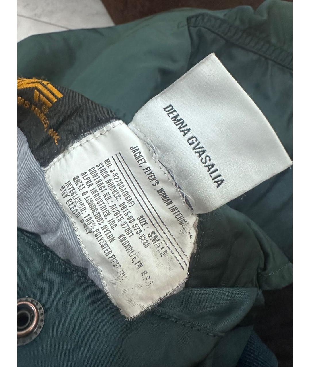 VETEMENTS Зеленая куртка, фото 8