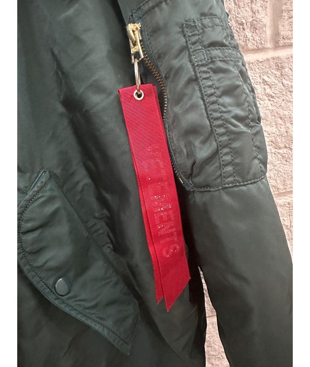 VETEMENTS Зеленая куртка, фото 4