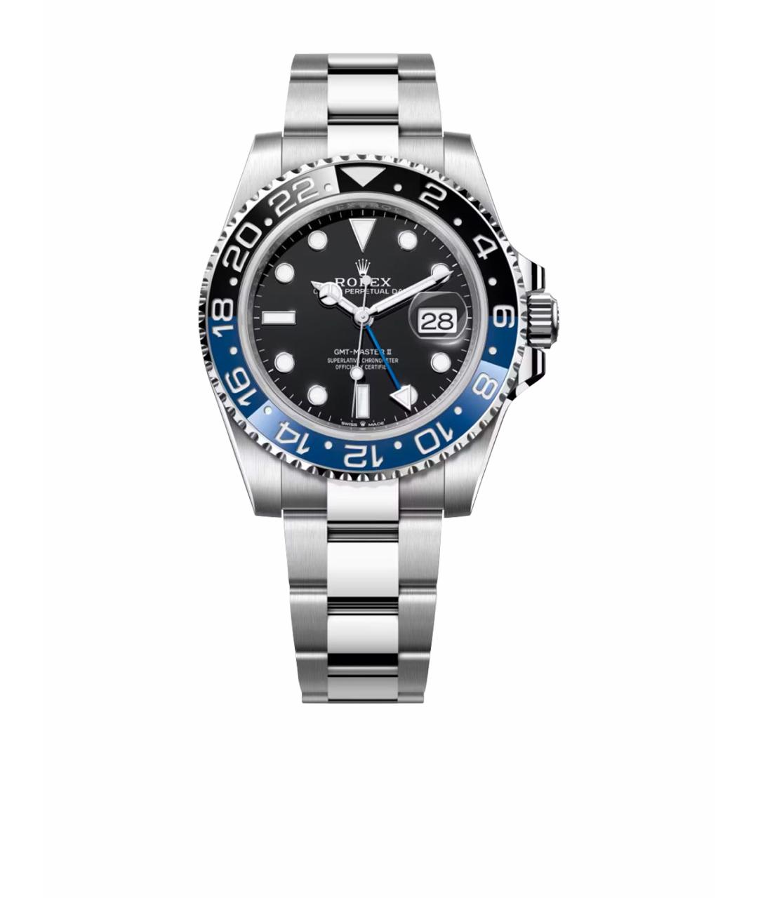 ROLEX Синие металлические часы, фото 1