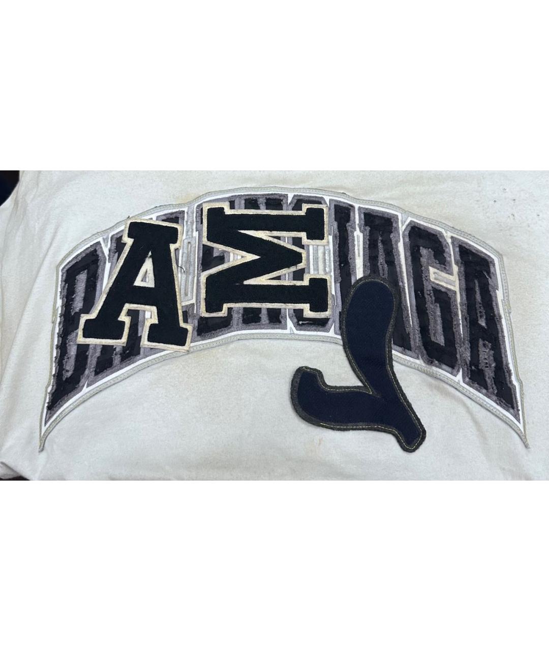 BALENCIAGA Бежевая хлопковая футболка, фото 3