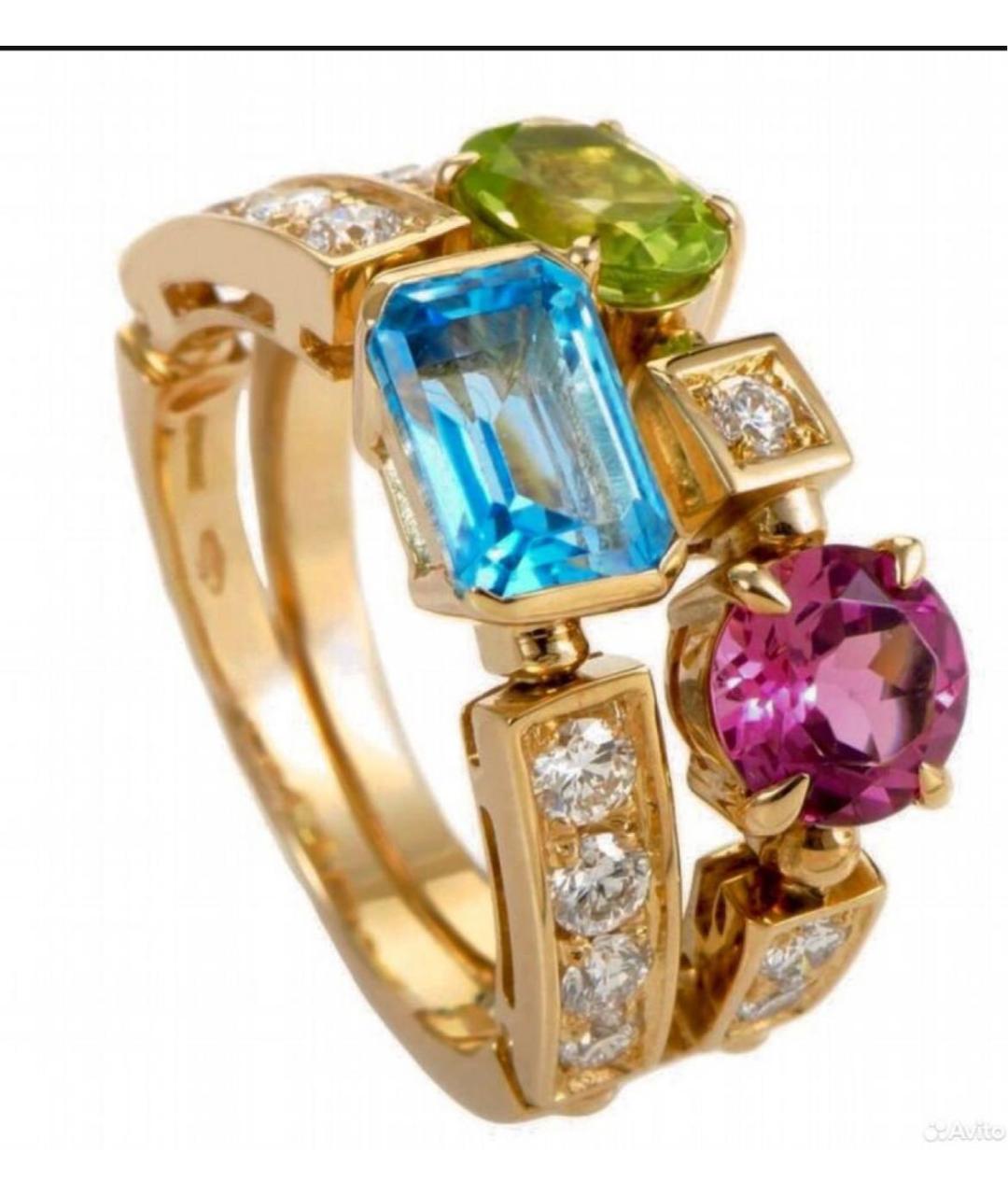 BVLGARI Золотое кольцо из желтого золота, фото 6