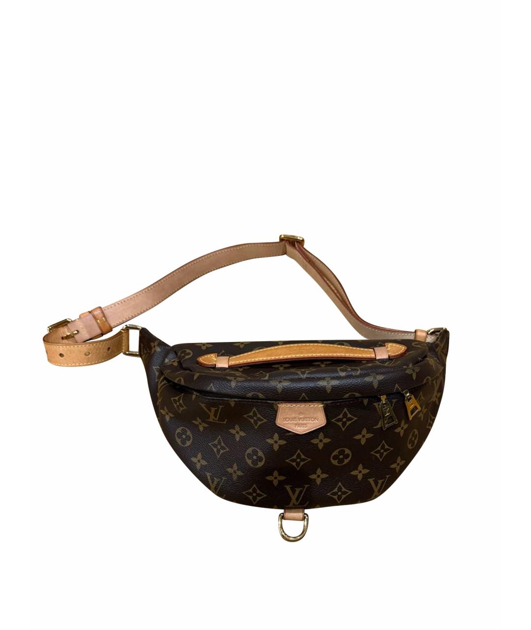 LOUIS VUITTON Коричневая сумка через плечо, фото 1