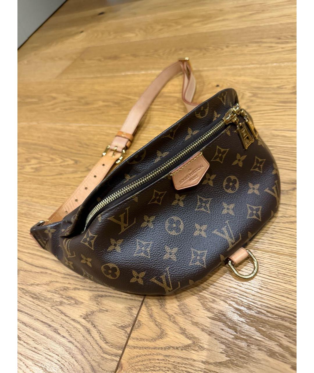 LOUIS VUITTON Коричневая сумка через плечо, фото 2