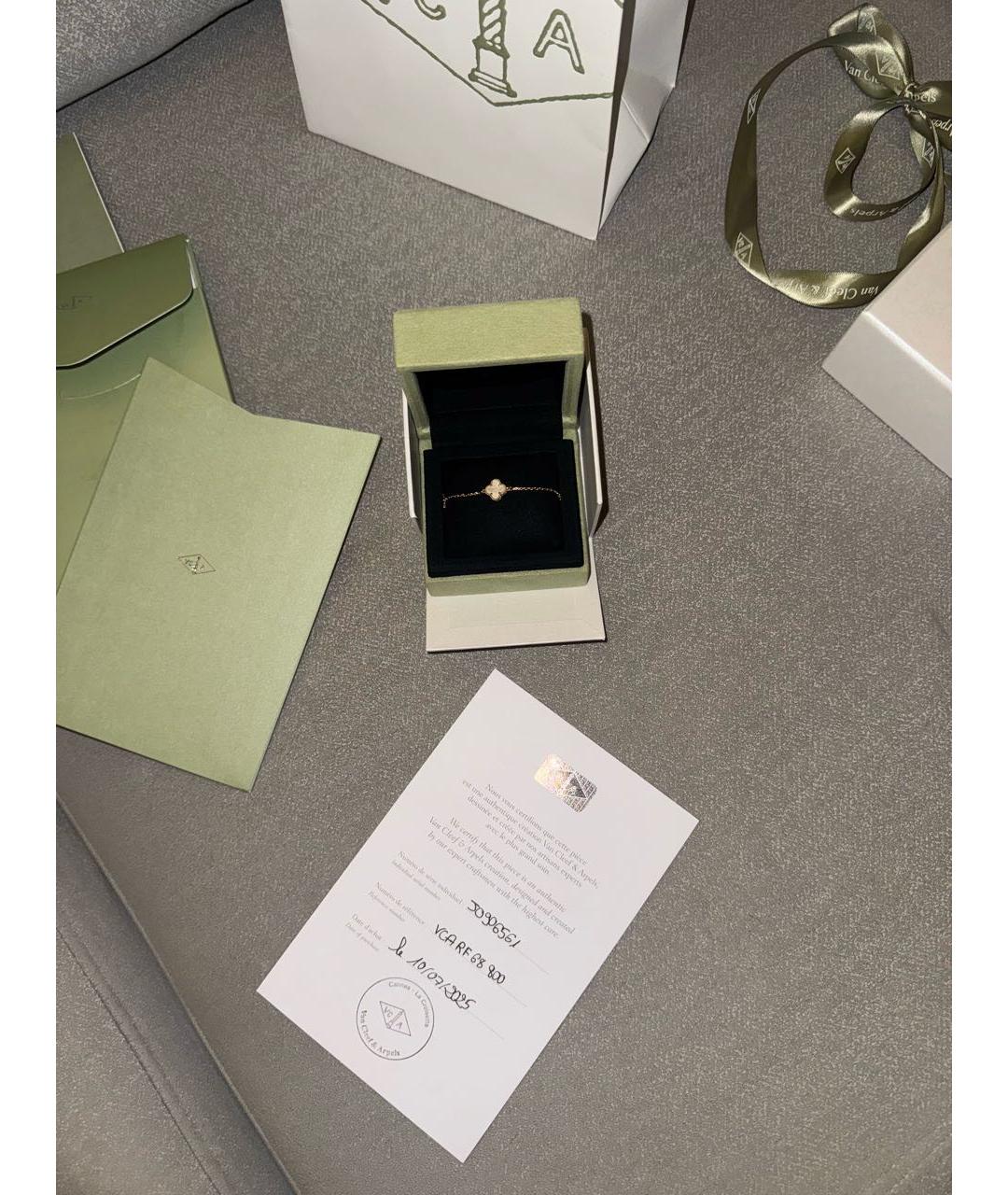 VAN CLEEF & ARPELS Белый браслет, фото 3