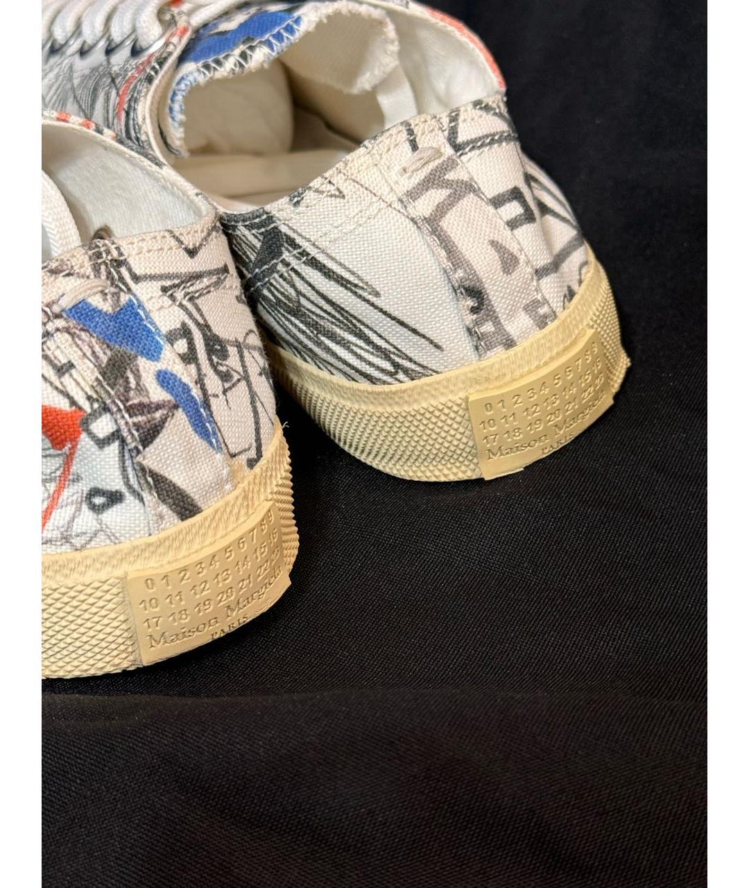 MAISON MARGIELA Мульти кеды, фото 4