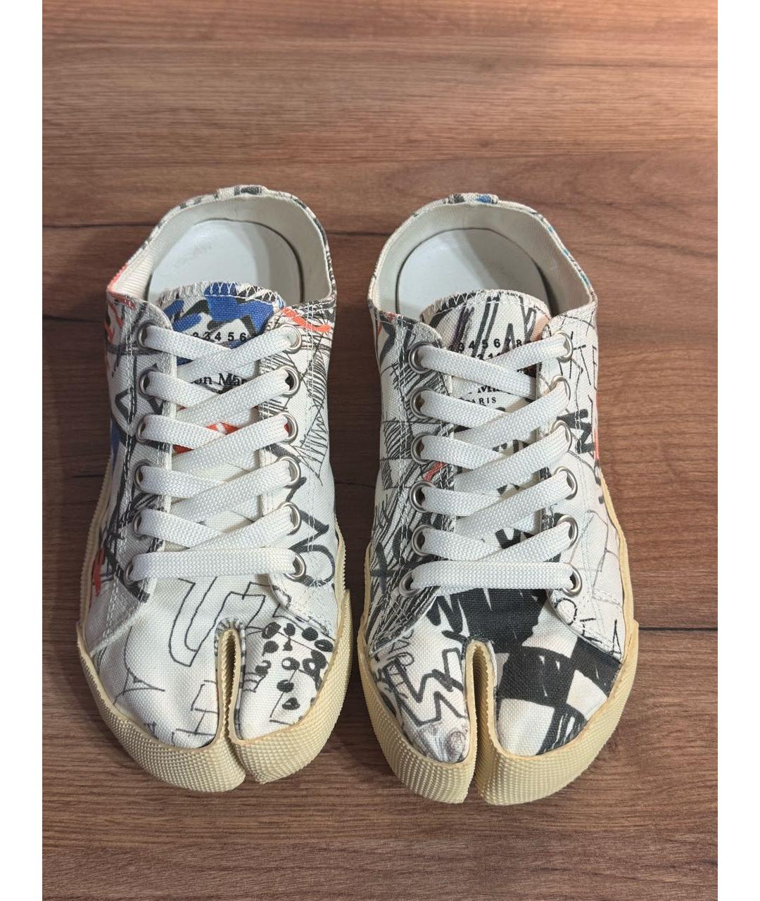 MAISON MARGIELA Мульти кеды, фото 3