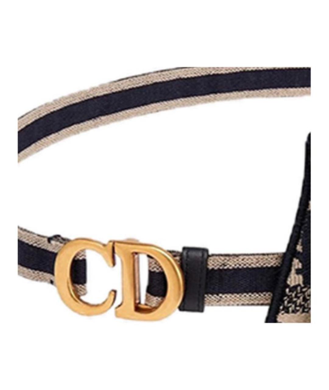 CHRISTIAN DIOR Темно-синяя поясная сумка, фото 5