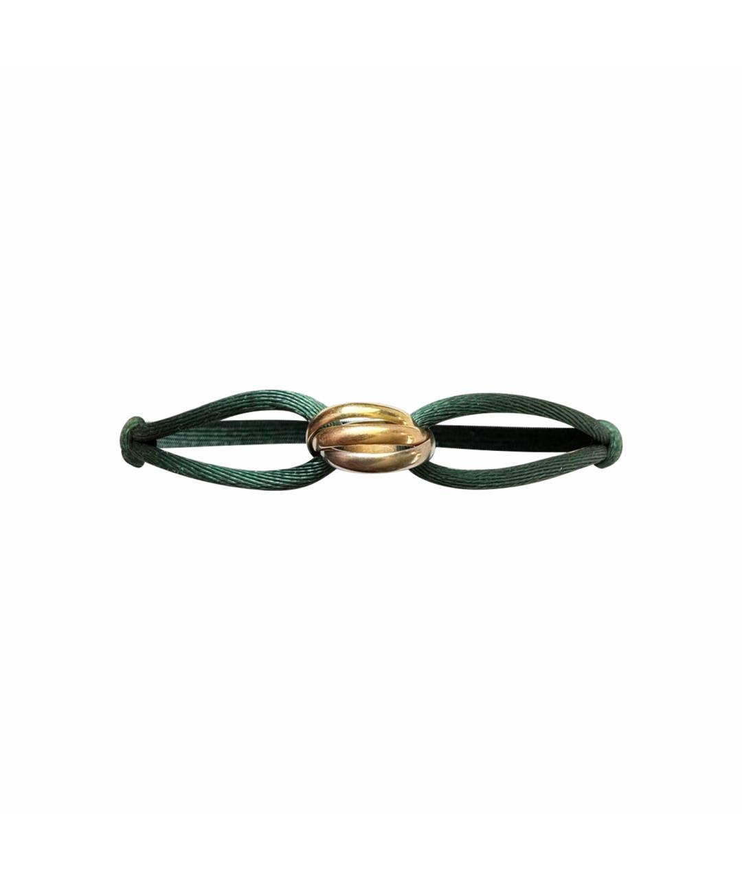 CARTIER Зеленый браслет из желтого золота, фото 1