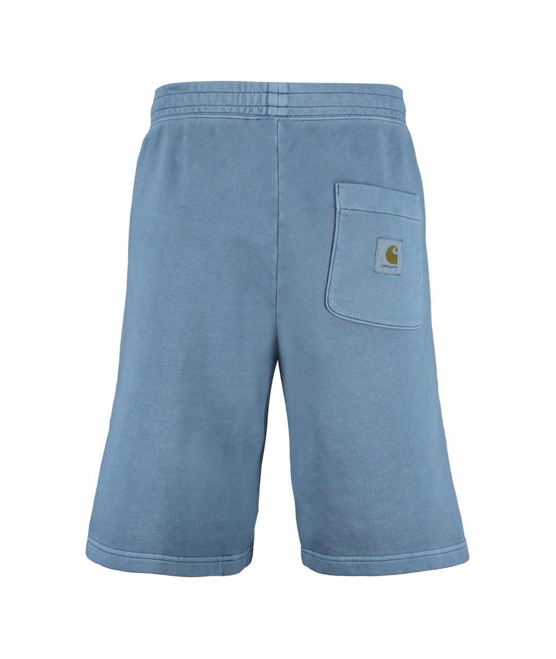 CARHARTT WIP Синие хлопковые шорты, фото 2