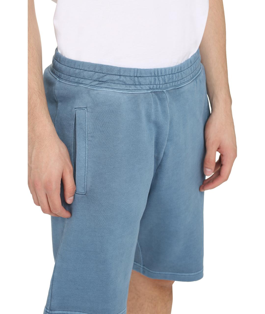 CARHARTT WIP Синие хлопковые шорты, фото 5