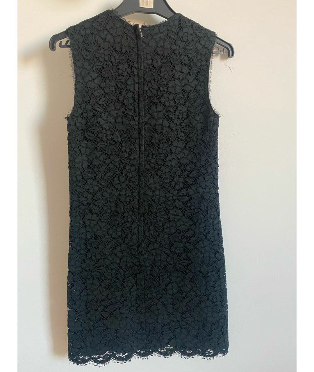 DOLCE&GABBANA Черное кружевное коктейльное платье, фото 2