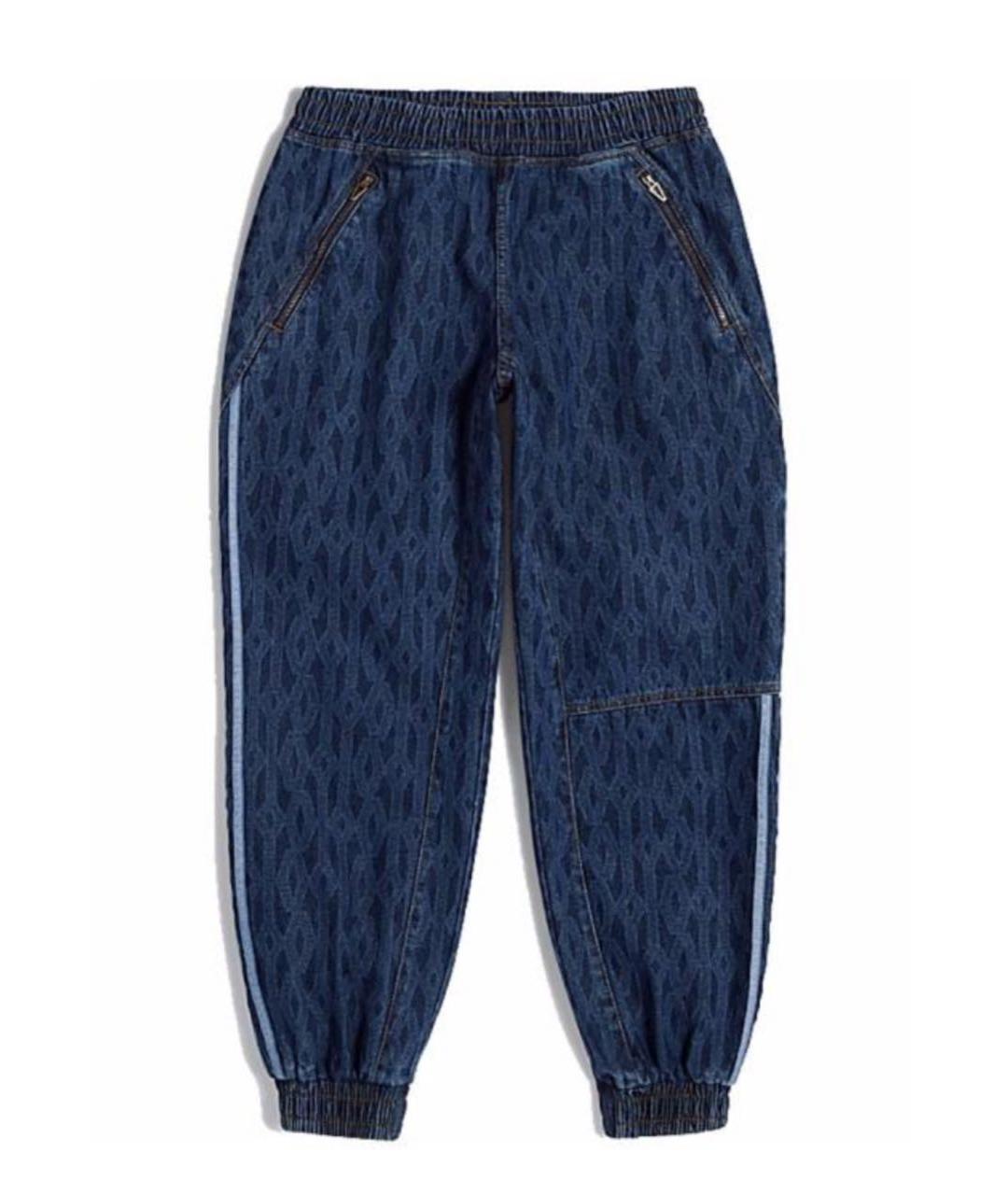 ADIDAS Темно-синий деним костюм с брюками, фото 3