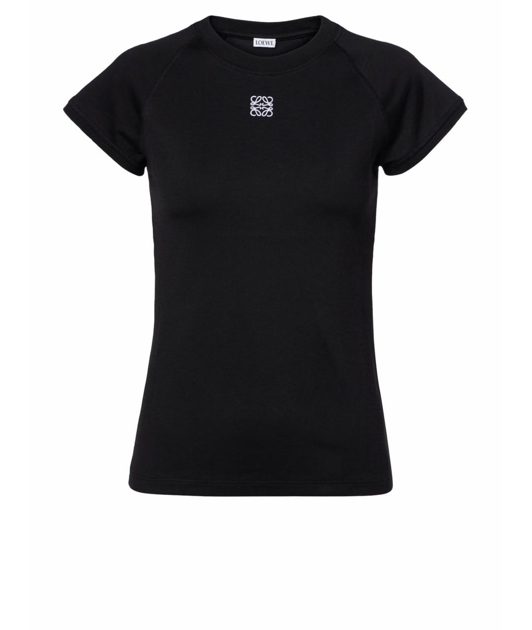 LOEWE Черная футболка, фото 1
