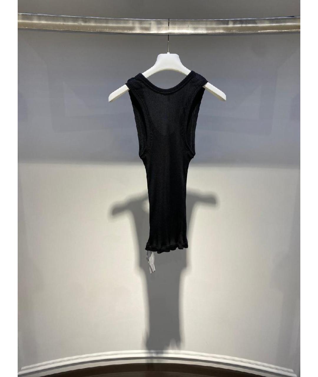 LOEWE Черная майка, фото 4
