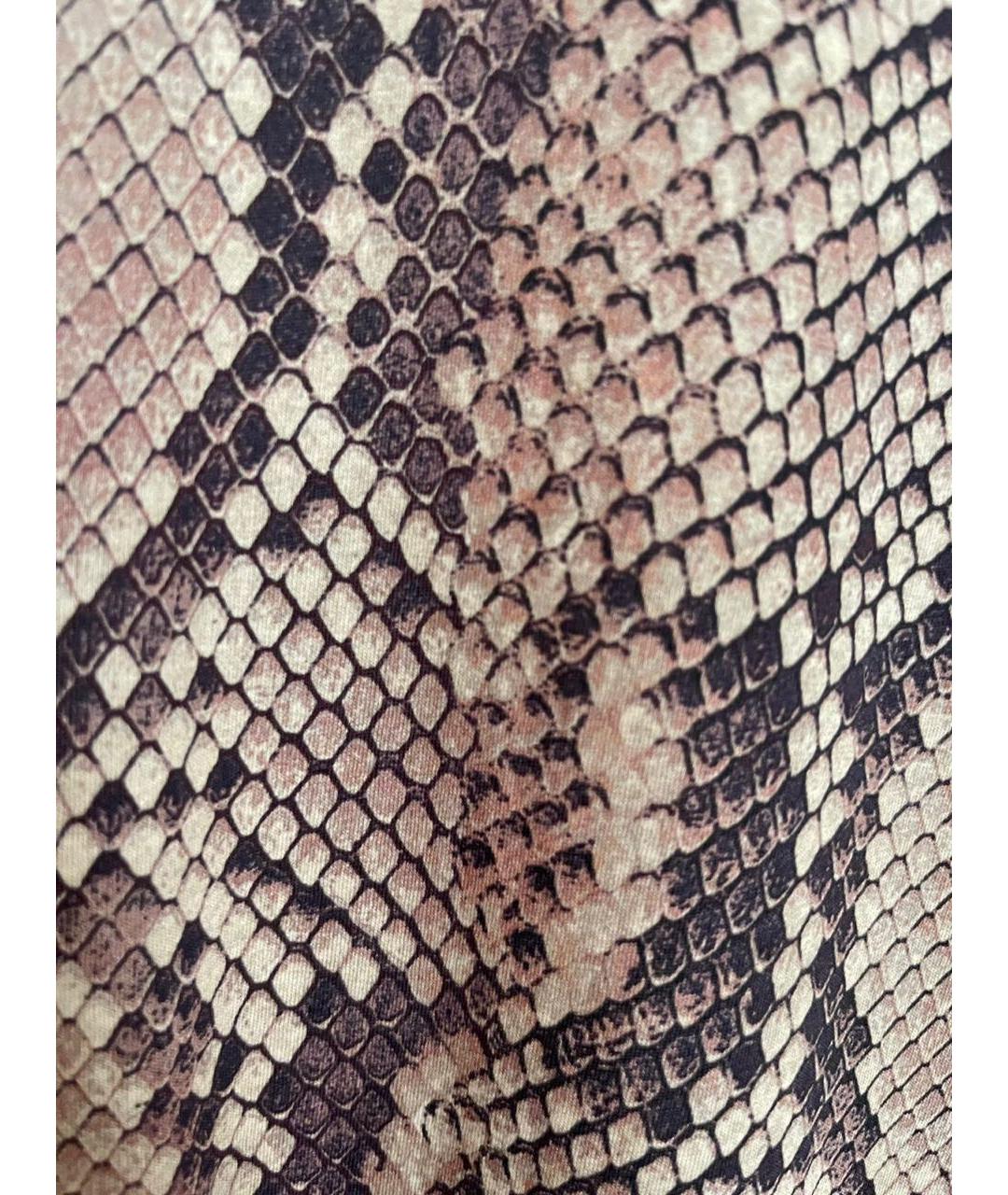 STELLA MCCARTNEY Бордовая хлопковая футболка, фото 4