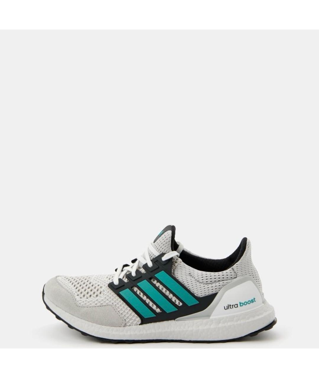 ADIDAS Серые текстильные низкие кроссовки / кеды, фото 2