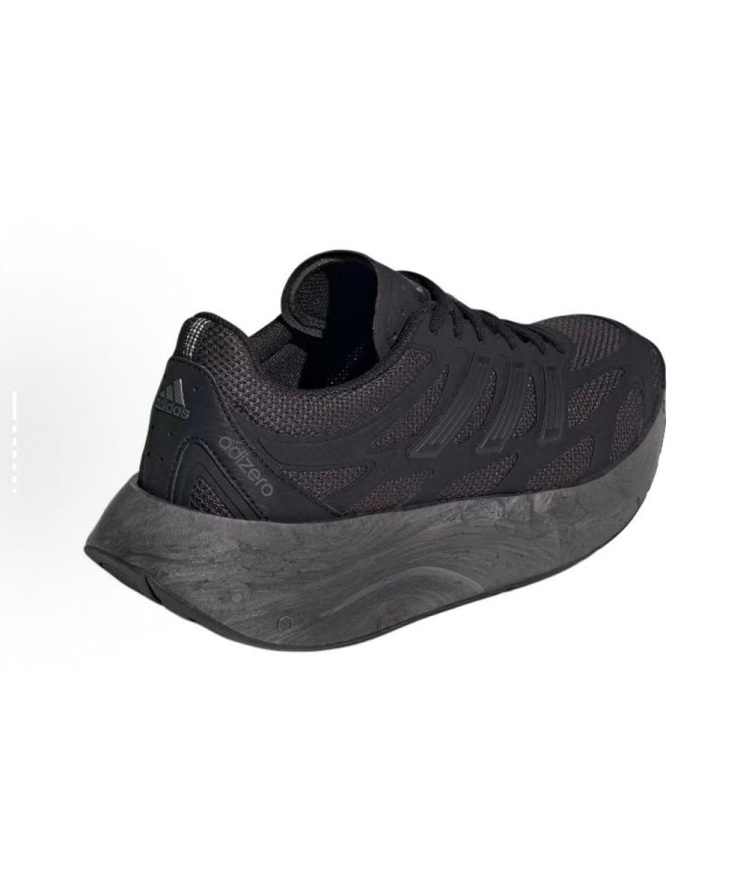 ADIDAS Черные текстильные низкие кроссовки / кеды, фото 5