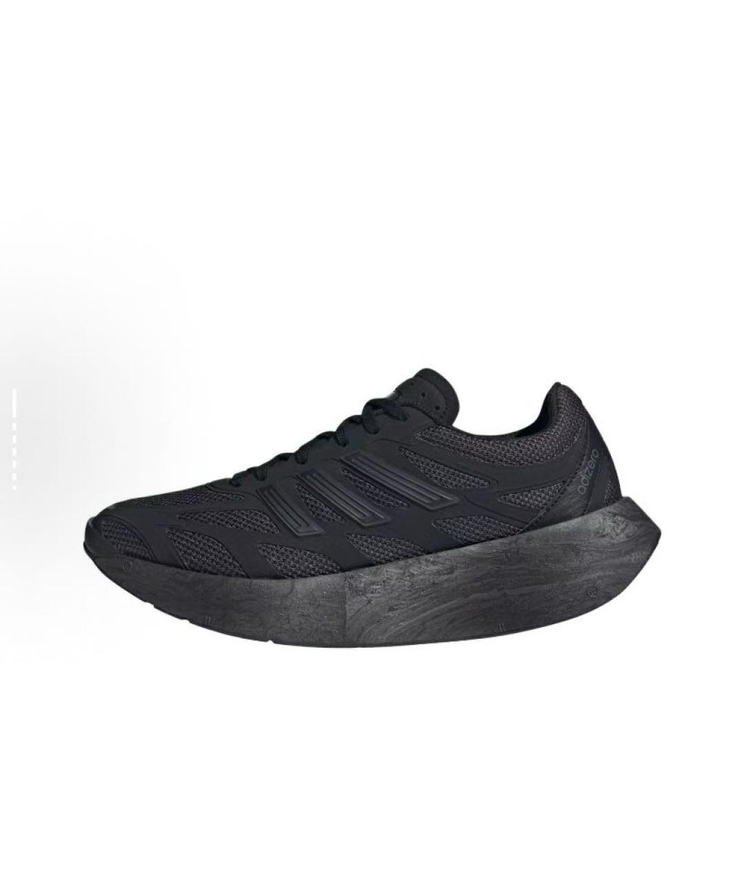 ADIDAS Черные текстильные низкие кроссовки / кеды, фото 3
