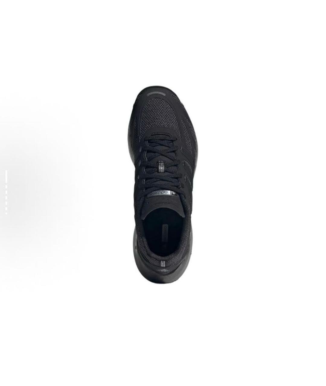 ADIDAS Черные текстильные низкие кроссовки / кеды, фото 6