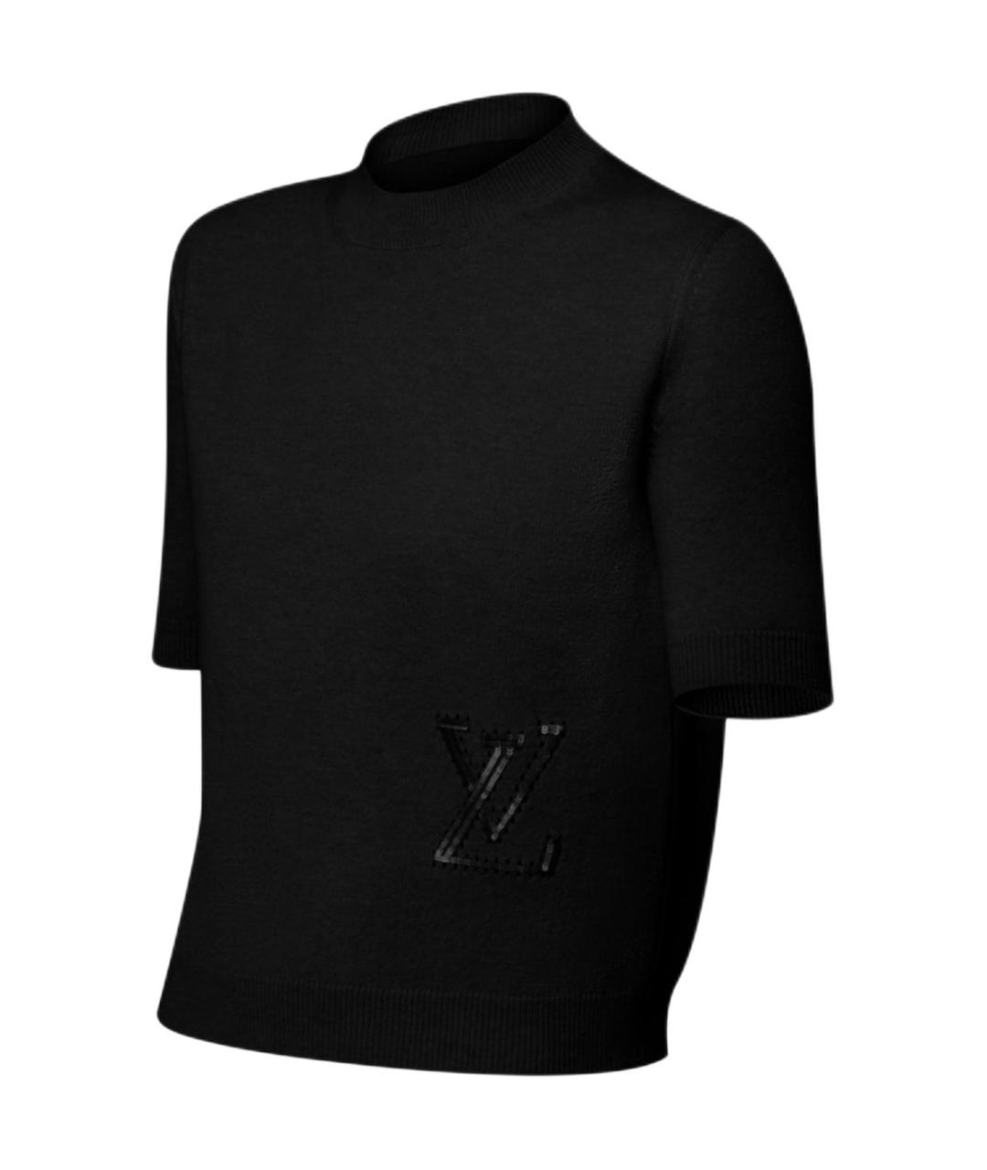 LOUIS VUITTON Черный джемпер / свитер, фото 3