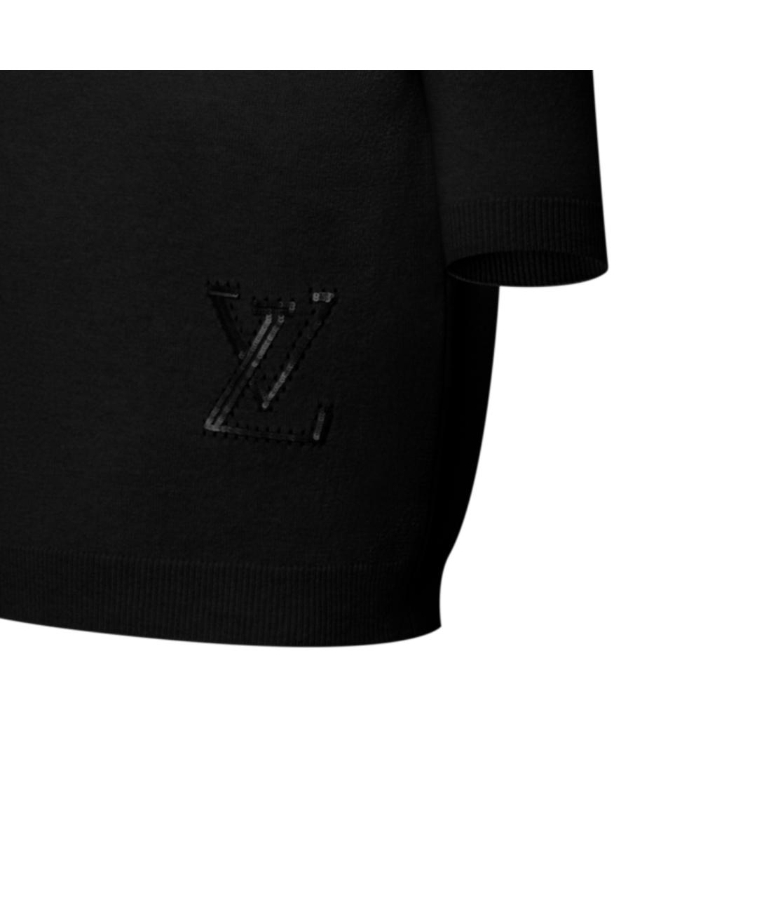LOUIS VUITTON Черный джемпер / свитер, фото 4