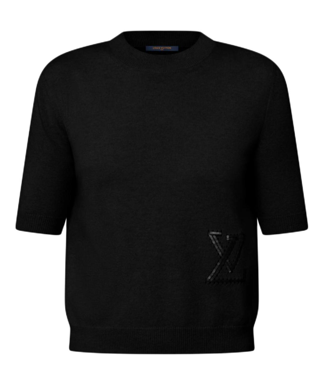LOUIS VUITTON Черный джемпер / свитер, фото 1