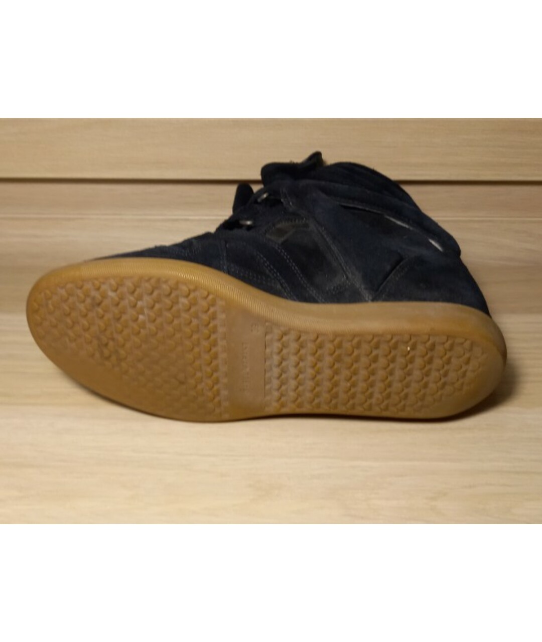 ISABEL MARANT Черные замшевые кроссовки, фото 4