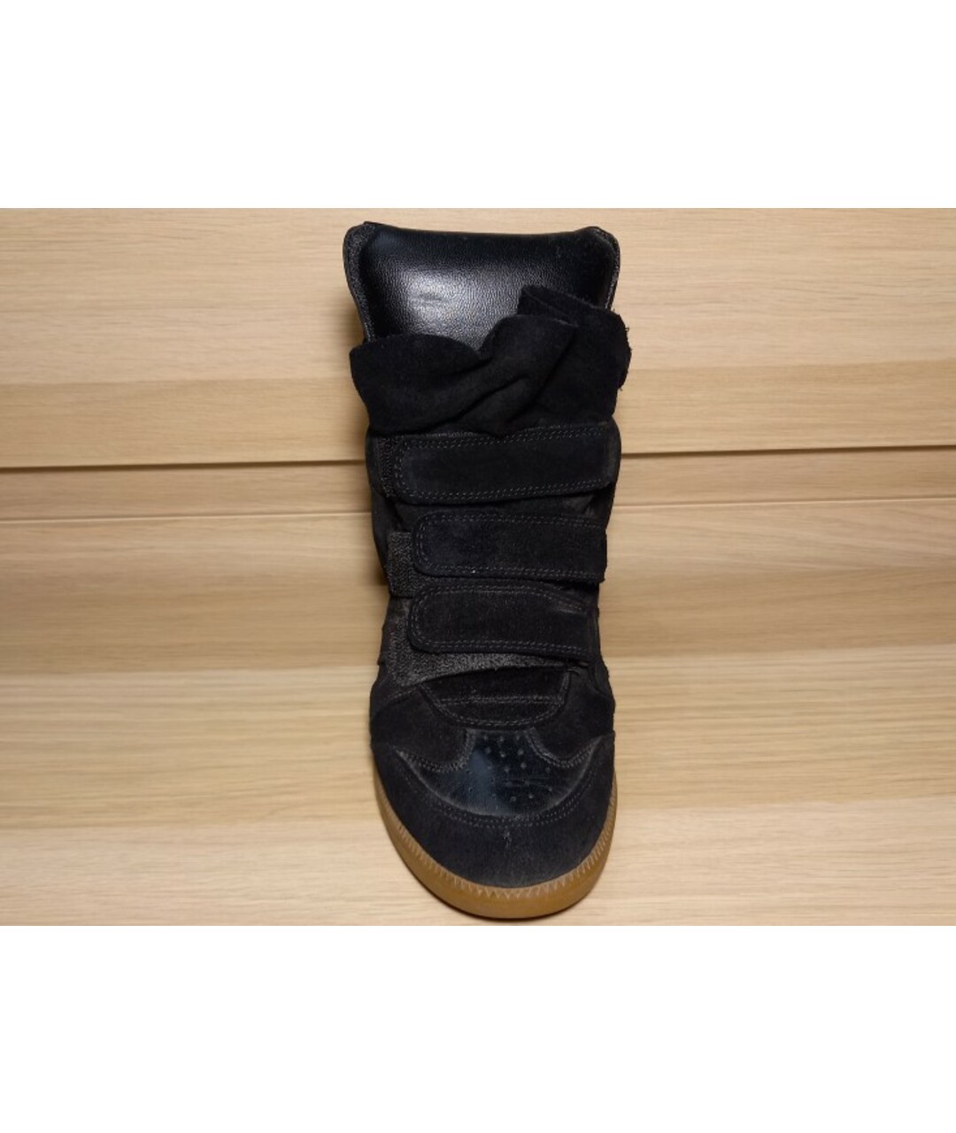 ISABEL MARANT Черные замшевые кроссовки, фото 3