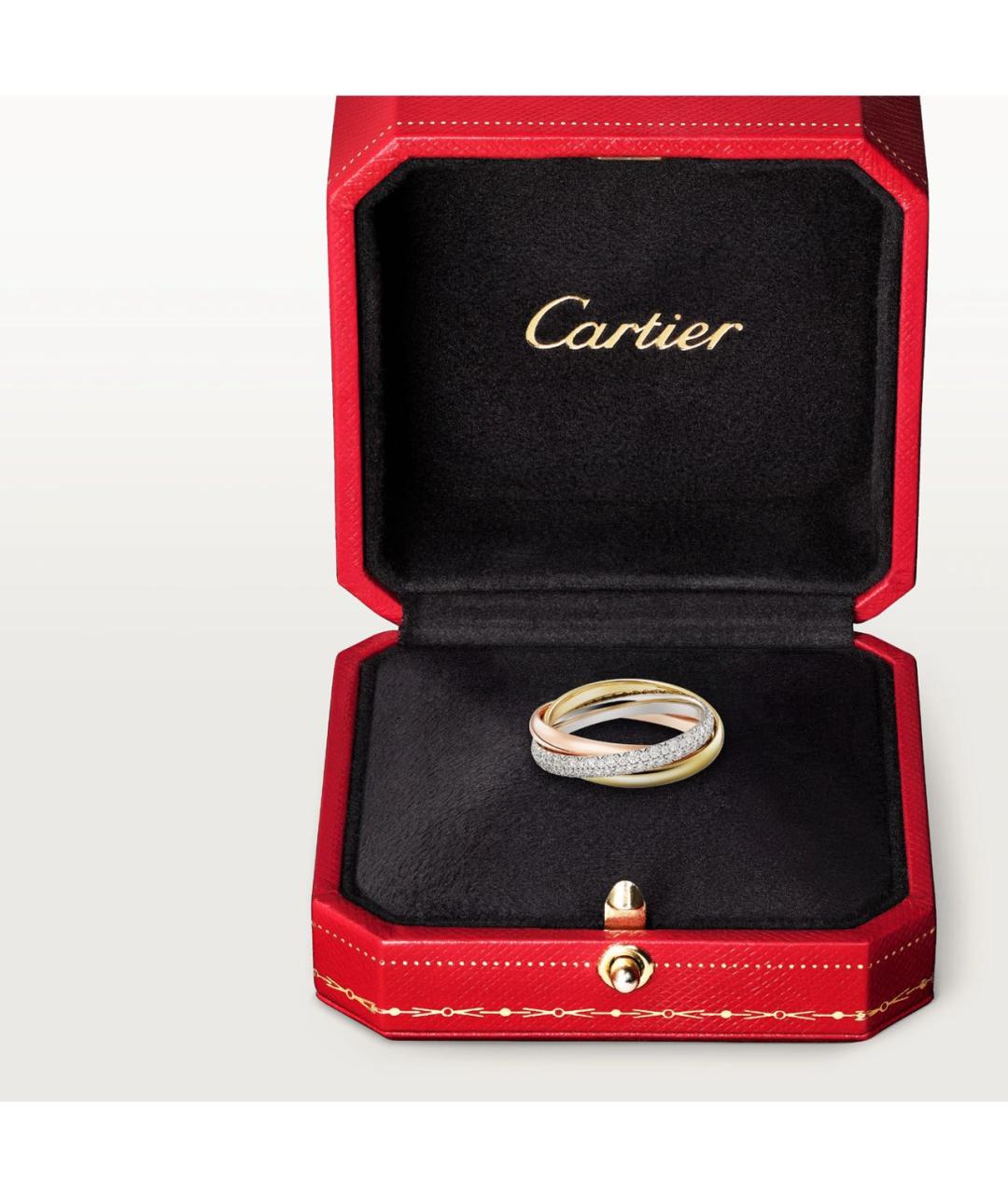 CARTIER Золотое кольцо из белого золота, фото 6
