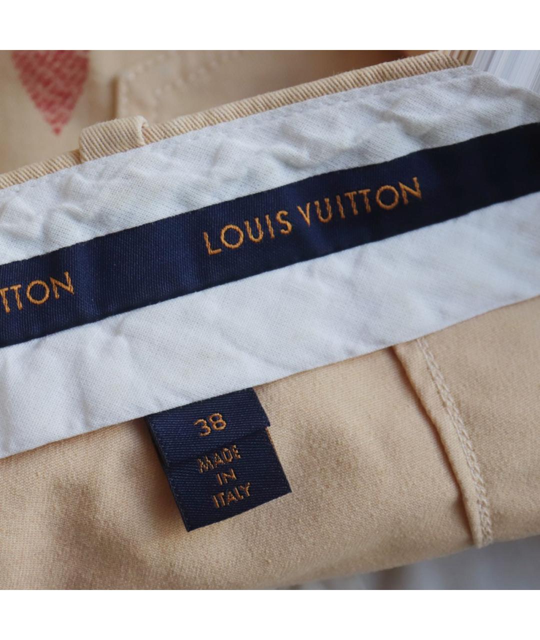LOUIS VUITTON Хлопко-эластановые шорты, фото 3