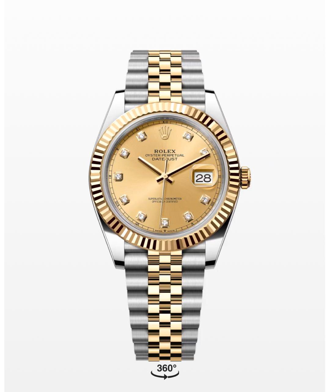 ROLEX Золотые часы из желтого золота, фото 3