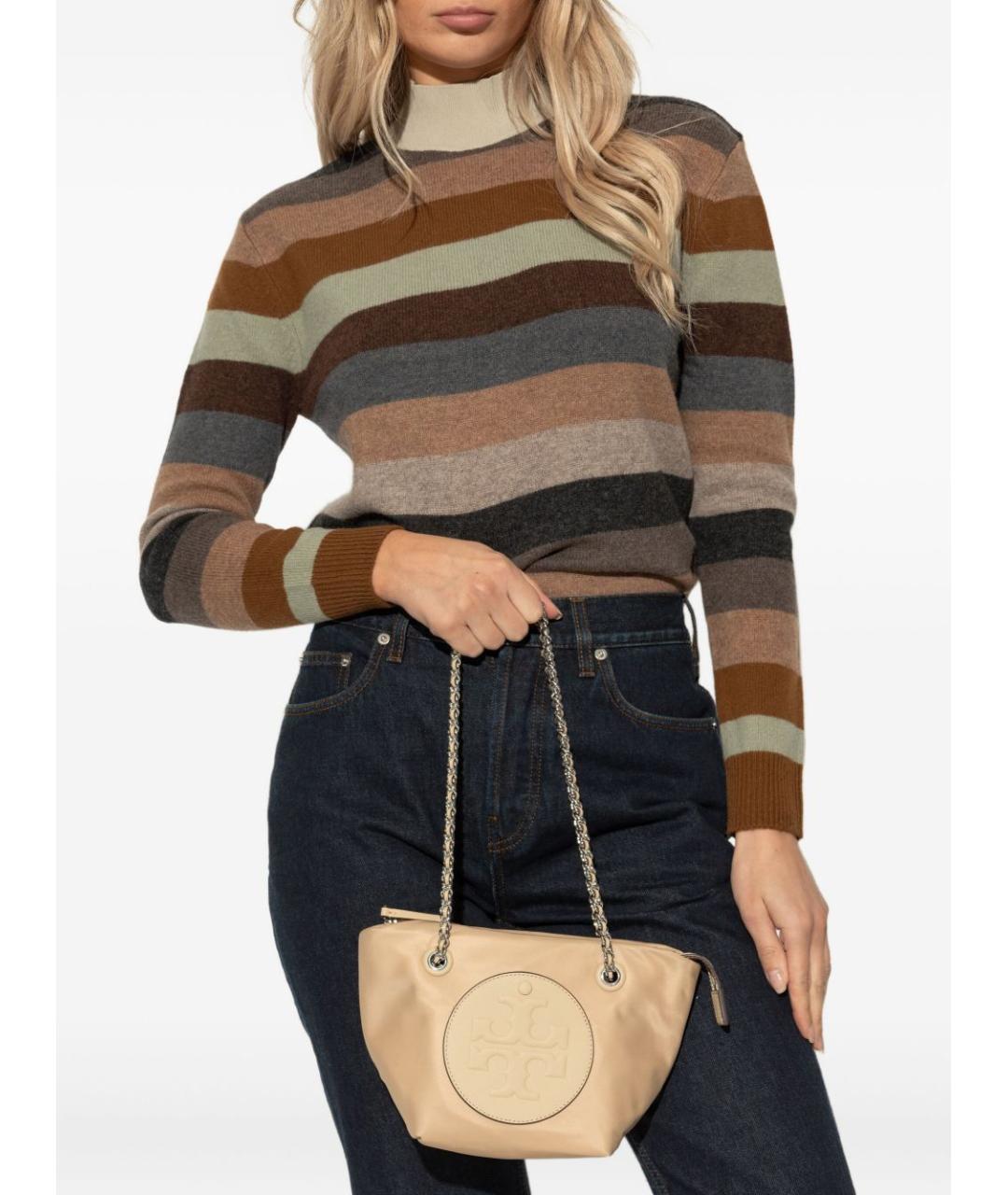 TORY BURCH Бежевая сумка тоут, фото 5