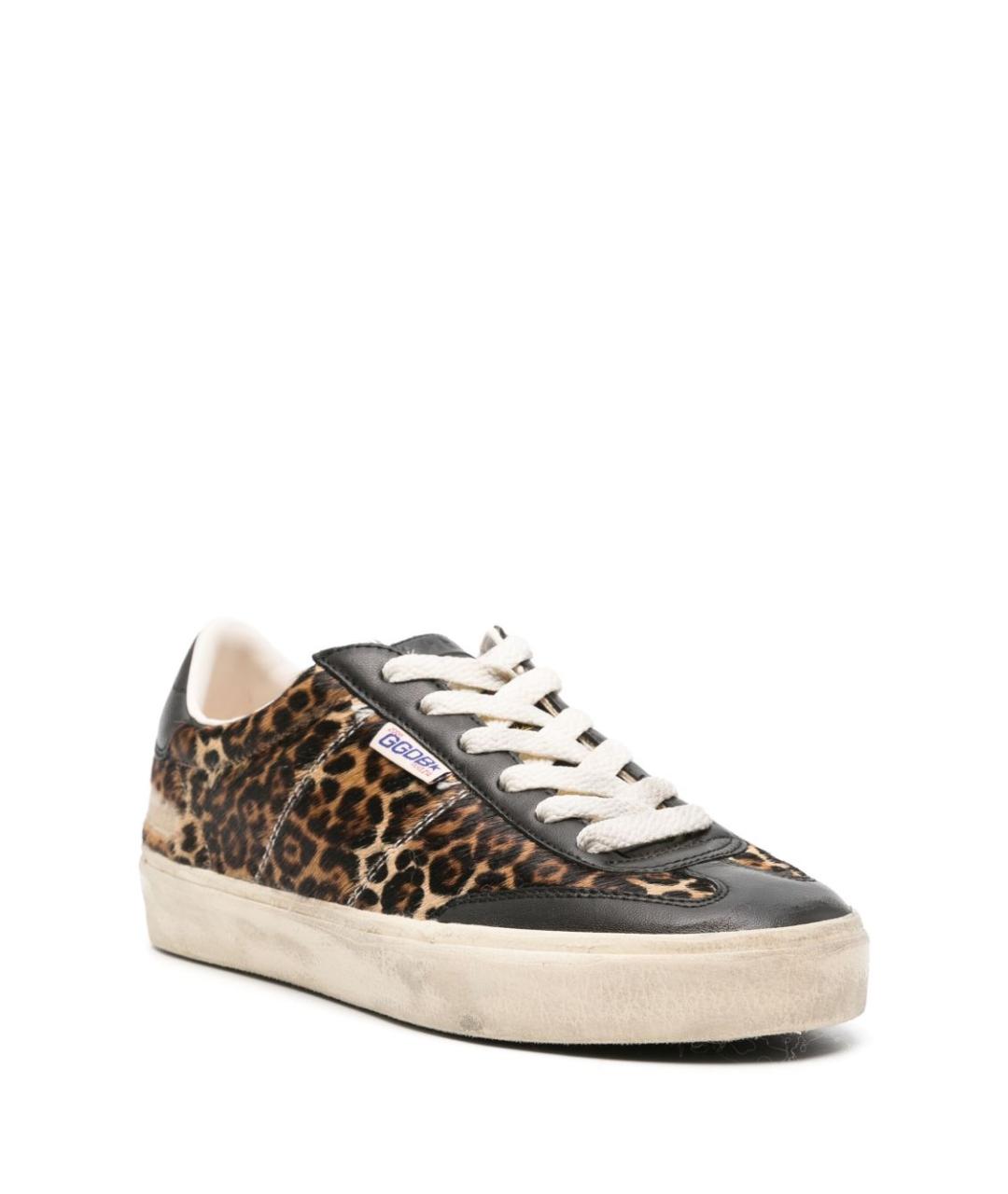 GOLDEN GOOSE DELUXE BRAND Мульти кожаные кеды, фото 4