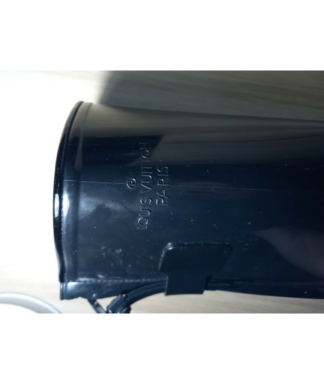 LOUIS VUITTON PRE-OWNED Черные резиновые сапоги, фото 3