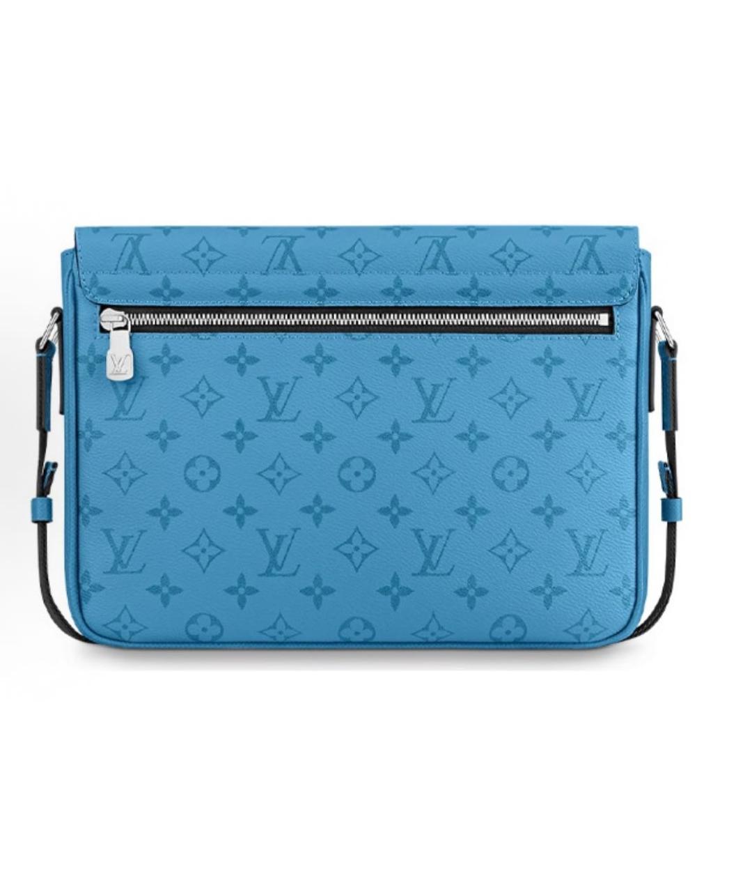 LOUIS VUITTON Синяя поясная сумка, фото 3