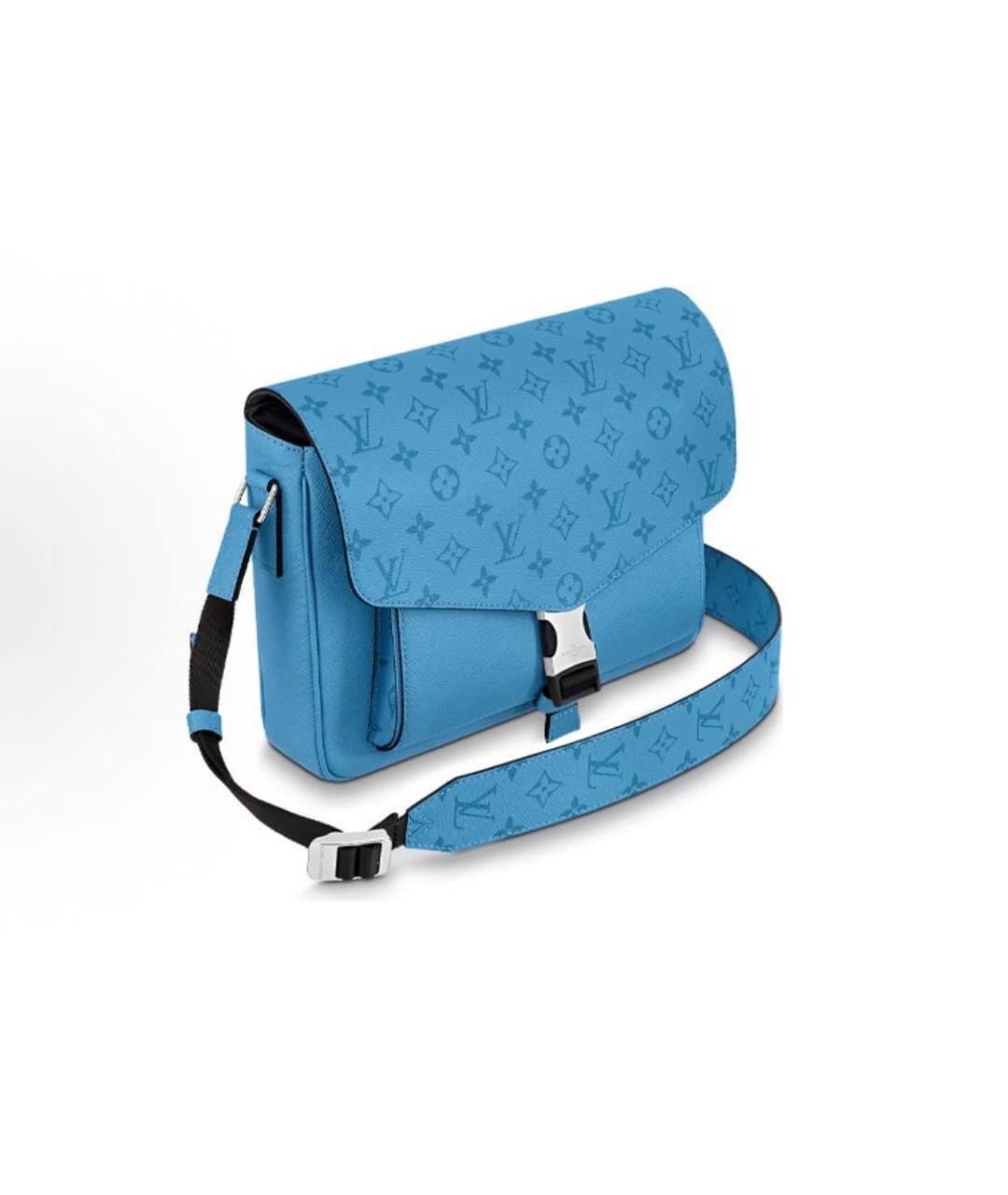 LOUIS VUITTON Синяя поясная сумка, фото 2