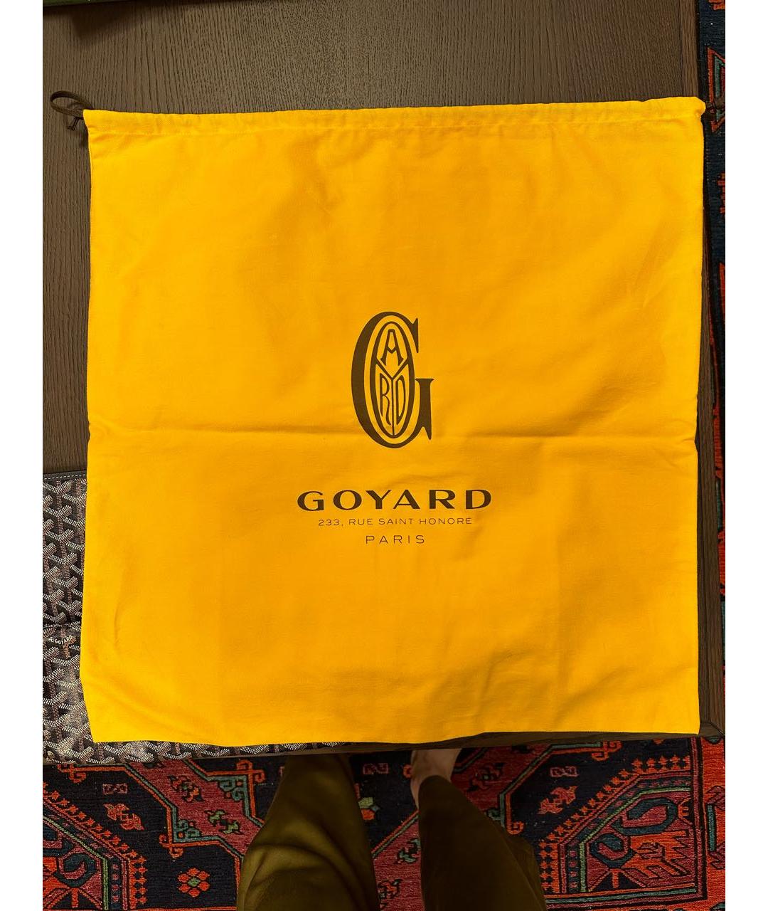 GOYARD Темно-синяя сумка тоут, фото 6