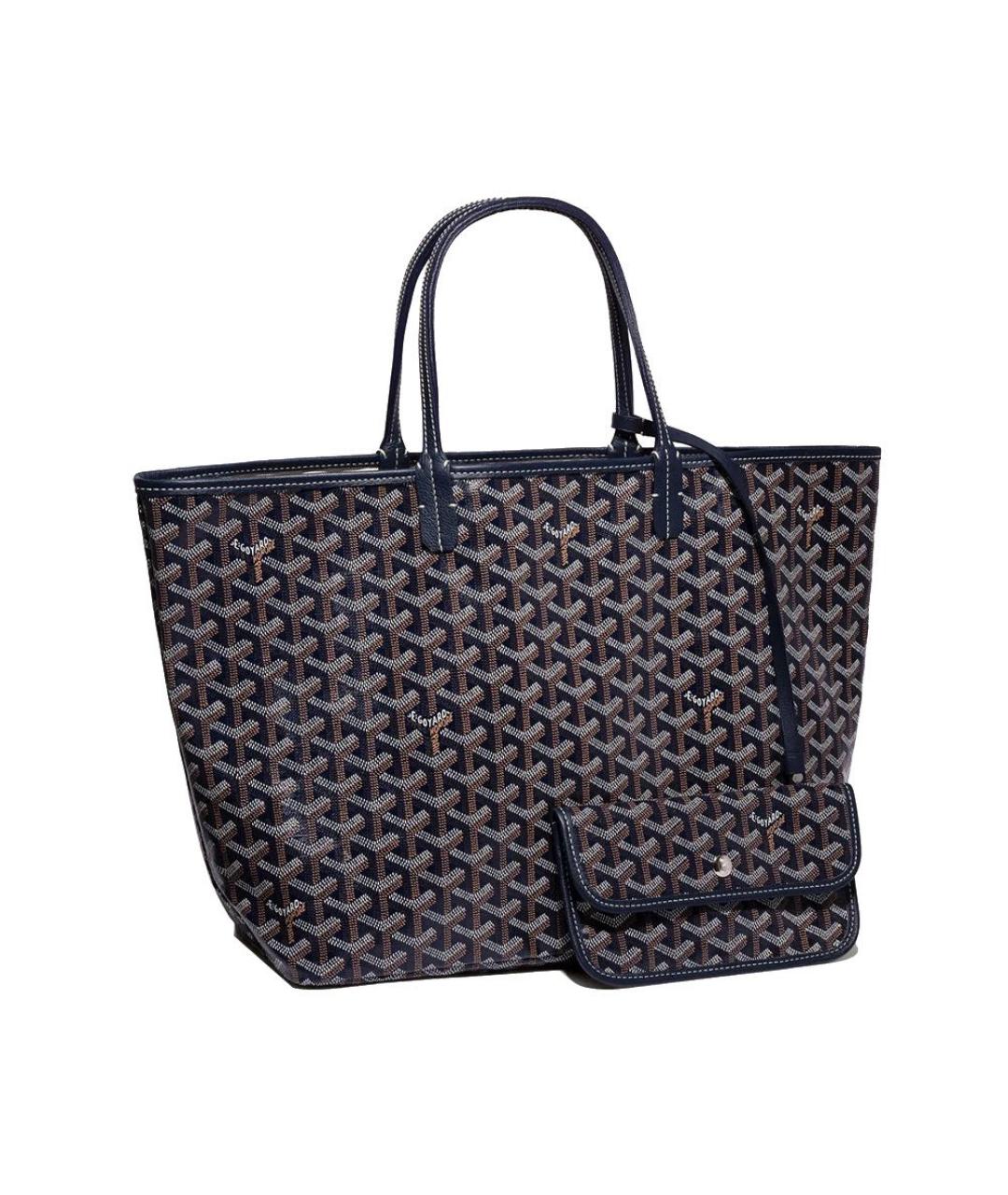 GOYARD Темно-синяя сумка тоут, фото 1