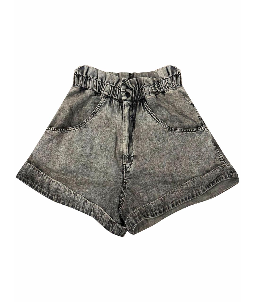 ISABEL MARANT Серые деним шорты, фото 1