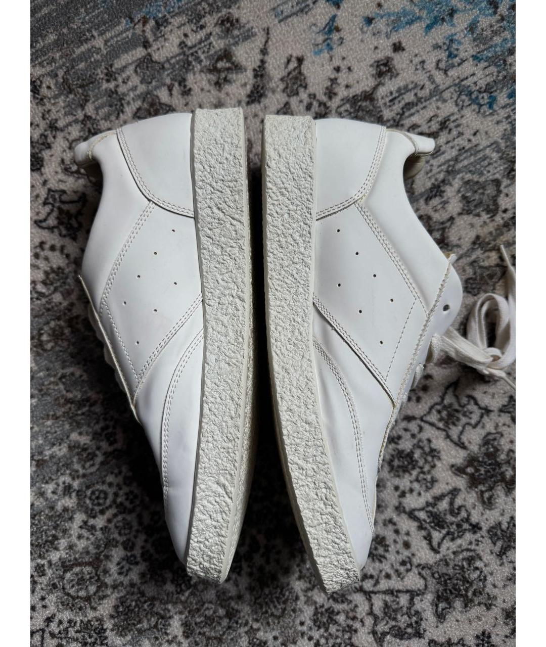 MM6 MAISON MARGIELA Белые кожаные кеды, фото 8