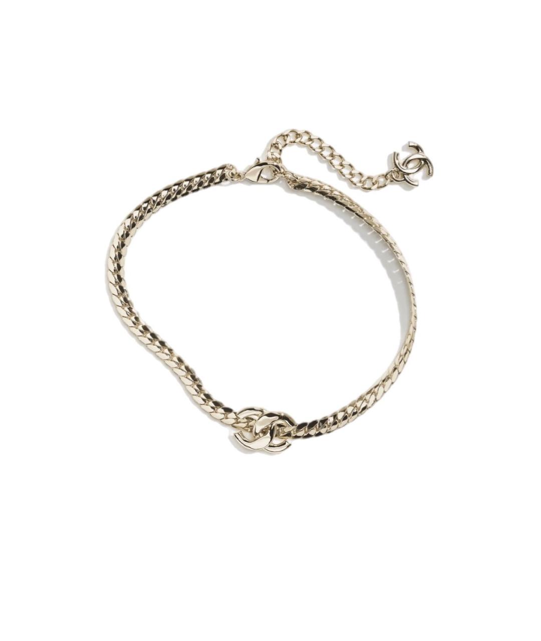 CHANEL Золотой чокер, фото 4