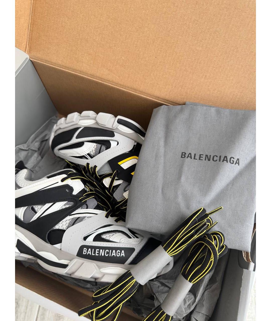 BALENCIAGA Серые кроссовки, фото 7