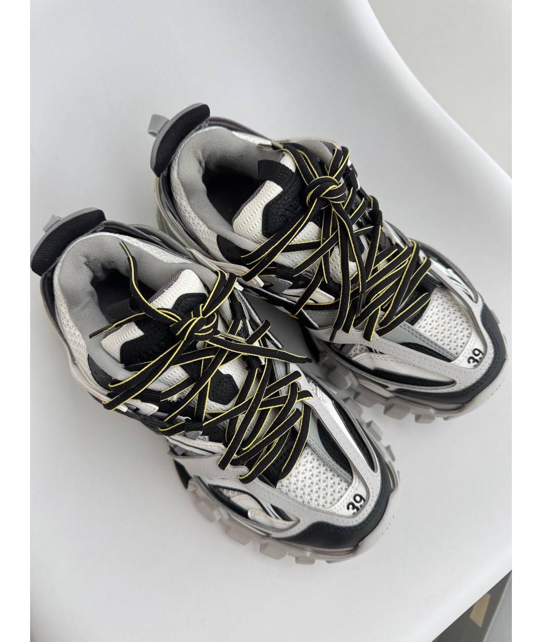 BALENCIAGA Серые кроссовки, фото 6