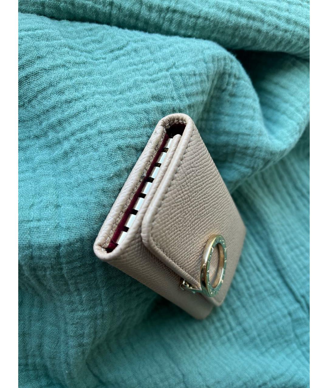 BVLGARI Бежевая ключница, фото 8