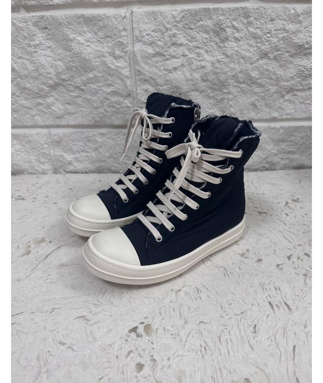 RICK OWENS DRKSHDW Черные кеды, фото 9
